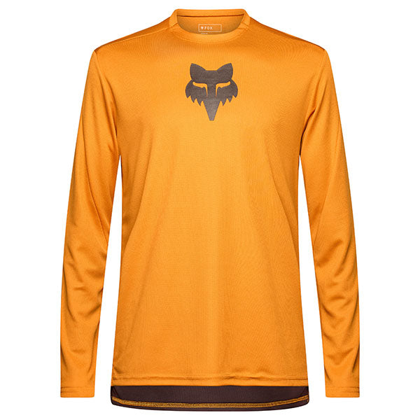 Product image of Fox Racing - Ranger Fox Head Long Sleeve Jersey (MTB) SKU:33412-213-L | Sizes: SM–XL | Designed for Mountain Bike, BMX and E-Bike riders | Available at BTO Sports