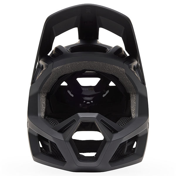 Product image of Fox Racing - Proframe Matte Black Helmet (MTB) (Youth) SKU:33845-255-OS | Designed for Mountain Bike, BMX and E-Bike riders | Available at BTO Sports