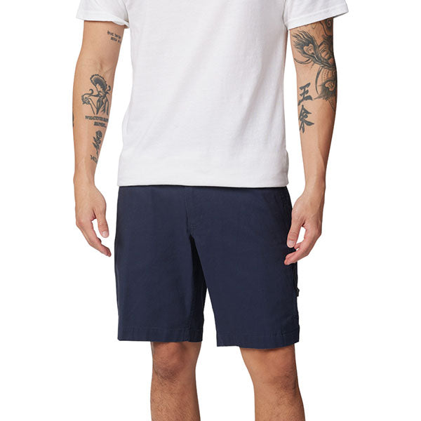 Side view of model wearing Essex 3.0 Shorts in Olive Green, SKU 31667-329