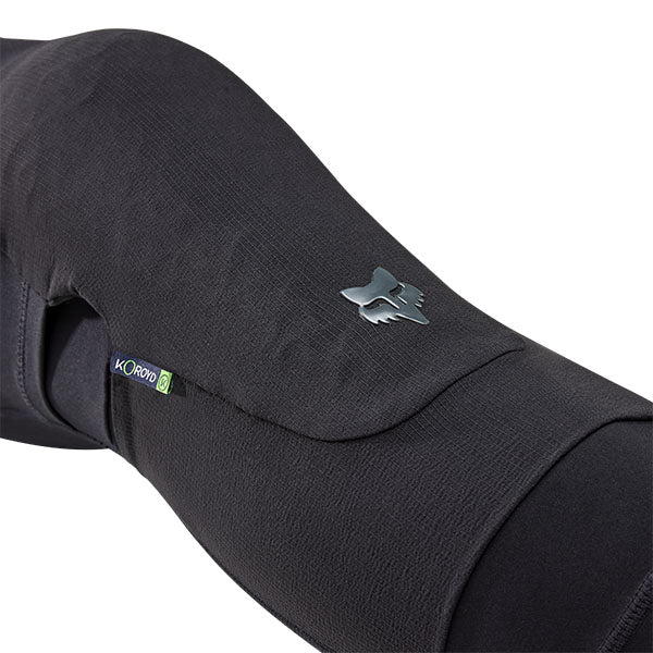 Product image of Fox Racing - Enduro Pro Knee Guard (MTB) SKU:32122-001-M | Colors: Blk, 2X | Sizes: SM–XL | Designed for Mountain Bike, BMX and E-Bike riders | Available at BTO Sports