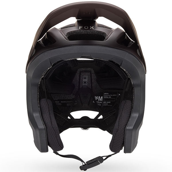 Product image of Fox Racing - Dropframe Pro Grid Helmet (MTB) SKU:33468-001-S | Sizes: SM, MD, LG | Designed for Mountain Bike, BMX and E-Bike riders | Available at BTO Sports