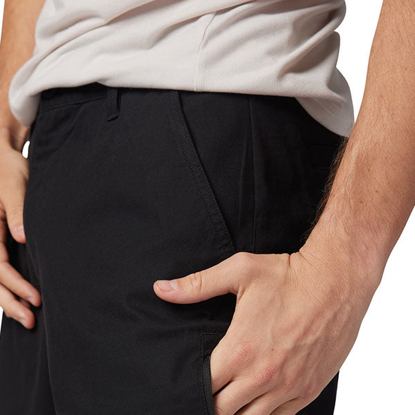 Detail view of waistband and stitching on Essex 3.0 Shorts in Black, SKU 31667-001