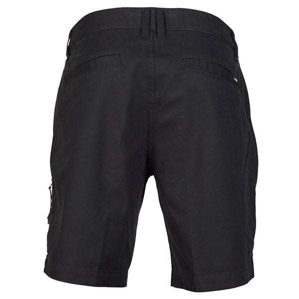 Rear view of Essex 3.0 Shorts in Black, SKU 31667-001, showing welt pockets and button closure