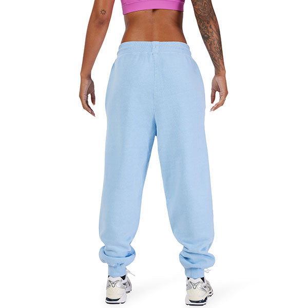 Detail of drawcord and waistband on Cashmere Blue Women's Wordmark Joggers (SKU: 33141-381)