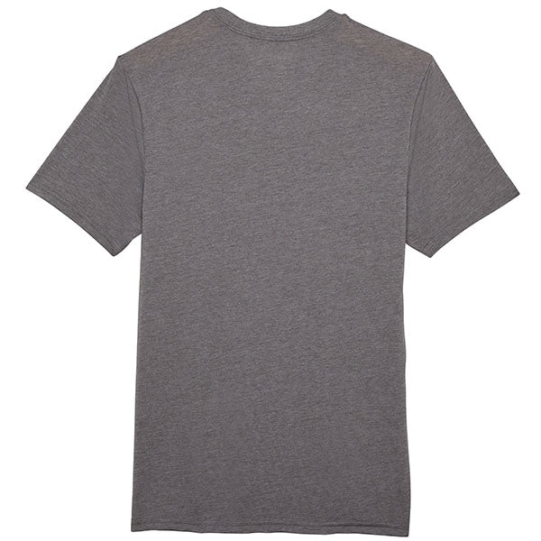 Crisp studio image on a white background of Fox Racing Absolute Tech Tee; showing tee fit, printed graphics, and crew neckline; SKU 32871-185-S