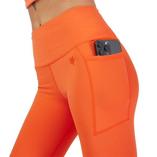 Fox Racing Motive Leggings (Womens) product image in Blk sizes XS, SM, MD, LG, XL SKU 32788-001-XS. Base Layer Pants | Available at BTO Sports