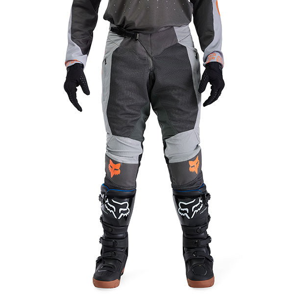 Rear view of Pewter Grey Ranger Air Off-Road Pants (SKU: 33545-052), highlighting mesh ventilation and knee articulation