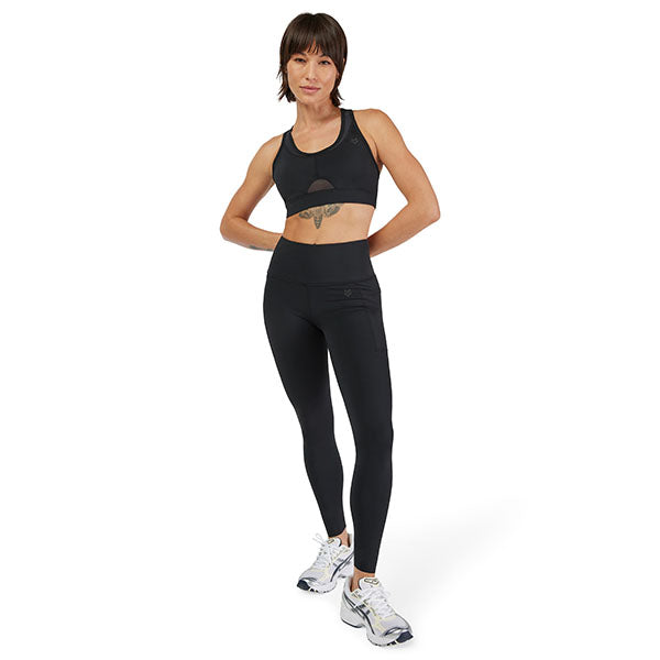 Fox Racing Motive Leggings (Womens) product image in Blk sizes XS, SM, MD, LG, XL SKU 32788-001-XS. Base Layer Pants | Available at BTO Sports