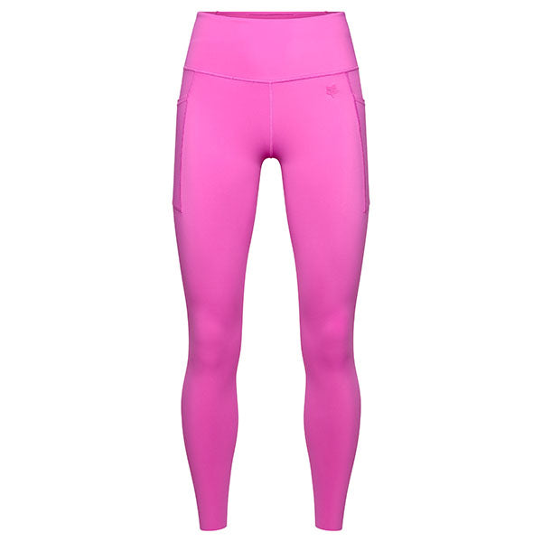 Fox Racing Motive Leggings (Womens) front angle view in Blk sizes XS, SM, MD, LG, XL SKU 32788-001-XS. Base Layer Pants | Available at BTO Sports