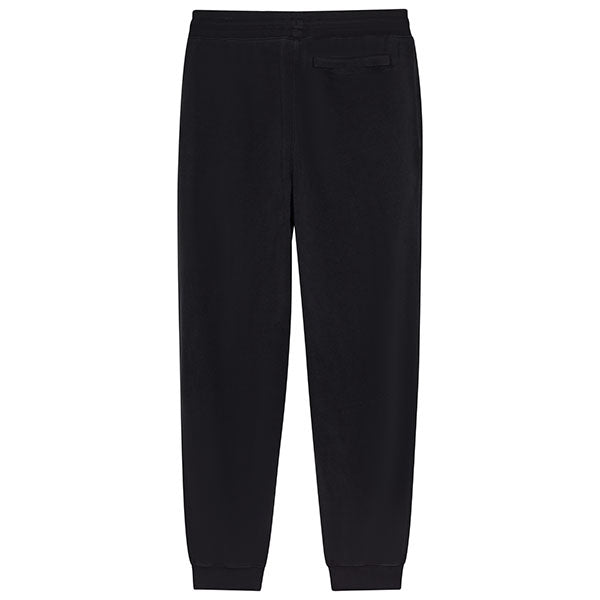 Rear view of Wordmark Joggers in Black, SKU 33146-001, showing elastic waistband and cuffed ankles