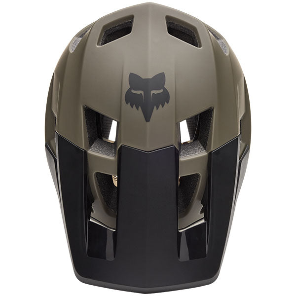 Product image of Fox Racing - Dropframe Helmet (MTB) SKU:31930-130-M | Sizes: SM, MD, LG | Designed for Mountain Bike, BMX and E-Bike riders | Available at BTO Sports