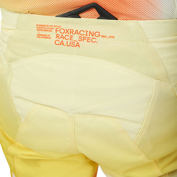 Rear waistband and yoke stitching on White 180 Air Haze Pants (SKU: 33544-008)
