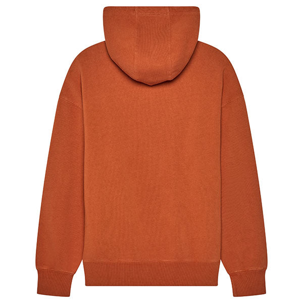 Rear view of Wordmark Hoodie in Light Blue, SKU 32865-633, showing brushed fleece and relaxed silhouette