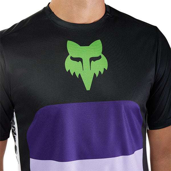 Product image of Fox Racing - Ranger Grid Jersey (MTB) SKU:33414-172-S | Sizes: SM–XL | Designed for Mountain Bike, BMX and E-Bike riders | Available at BTO Sports
