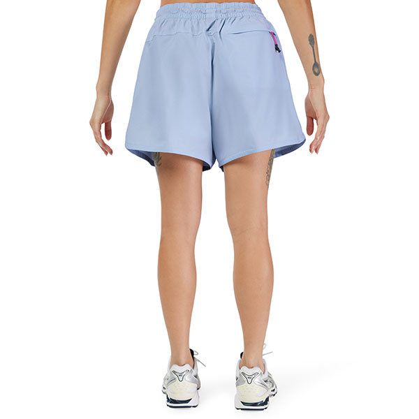 Angled front view of Survivalist Shorts in Sea Foam Green showing waistband and relaxed fit, SKU: 32240-381