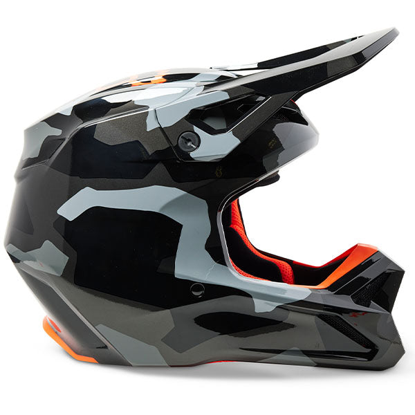studio product photo of Fox Racing SKU 29667-033, sizes XS to XXL for motocross helmet, dirt bike, motocross, off road.