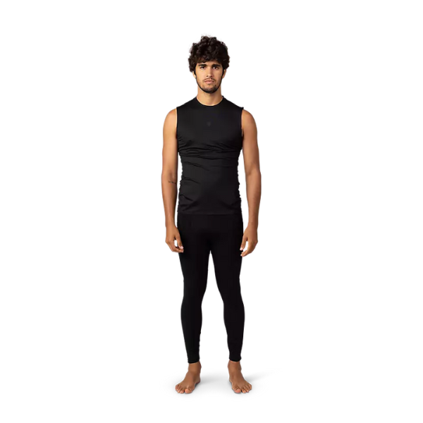 Fox Racing Tecbase Compression Tights product image in Blk sizes SM, MD, LG, XLG, 2XL SKU 30311-001-S. Base Layer Pants | Available at BTO Sports