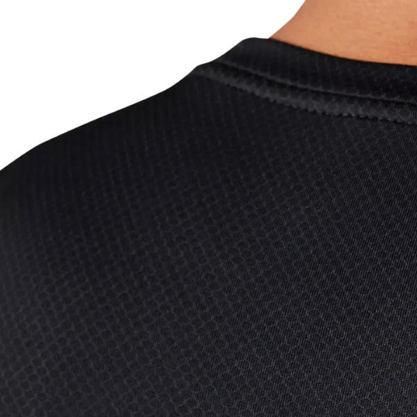 Fox Racing Tecbase Fire Long Sleeve Shirt product image in SM sizes Black SKU 29574-001-S. Base Layer Shirt | Available at BTO Sports