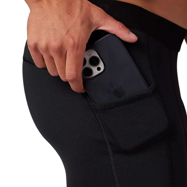 Fox Racing Tecbase Fire Tights product image in SM sizes Black SKU 29831-001-S. Base Layer Pants | Available at BTO Sports