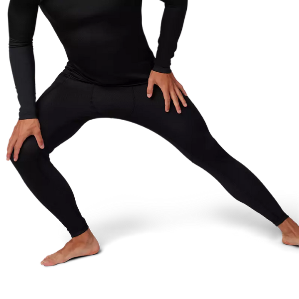 Fox Racing Tecbase Fire Tights product image in SM sizes Black SKU 29831-001-S. Base Layer Pants | Available at BTO Sports