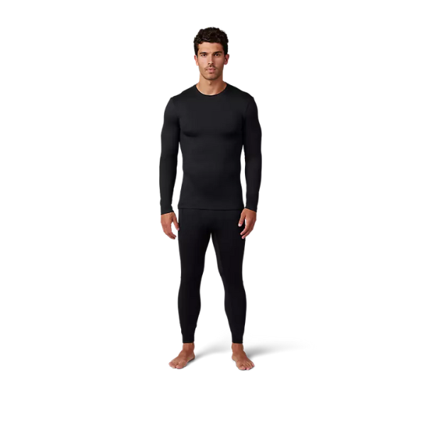 Fox Racing Tecbase Fire Tights product image in SM sizes Black SKU 29831-001-S. Base Layer Pants | Available at BTO Sports