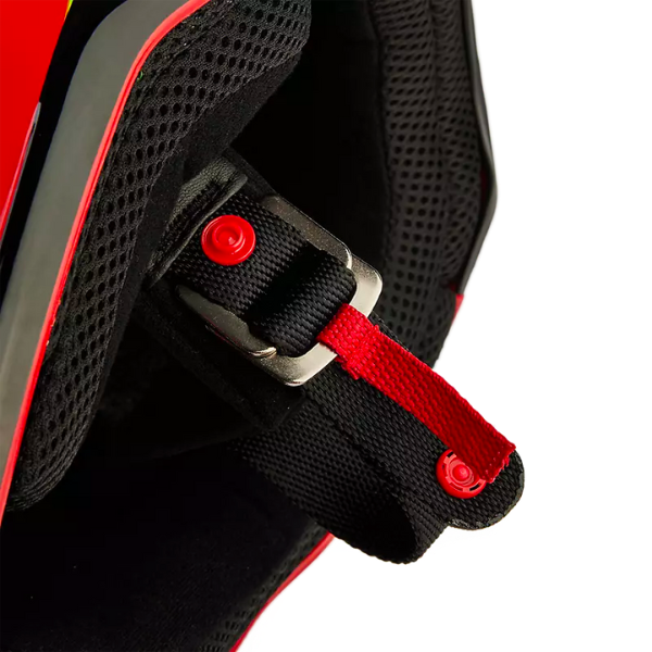 studio product photo of Fox Racing SKU 31373-006, sizes XS to XXL for motocross helmet, dirt bike, motocross, off road.