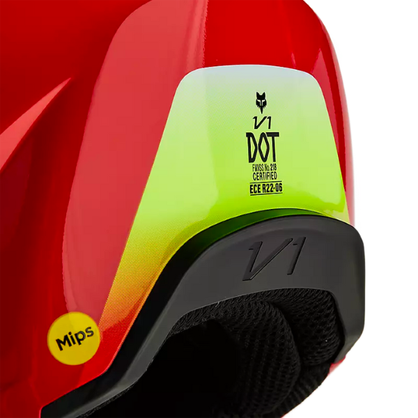 studio product photo of Fox Racing SKU 31373-006, sizes XS to XXL for motocross helmet, dirt bike, motocross, off road.