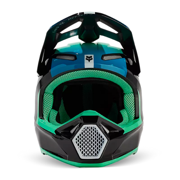 studio product photo of Fox Racing SKU 31373-013-2X, sizes XS to XXL for motocross helmet, dirt bike, motocross, off road.