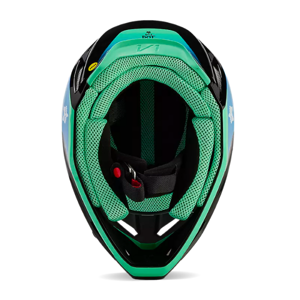 studio product photo of Fox Racing SKU 31373-013-2X, sizes XS to XXL for motocross helmet, dirt bike, motocross, off road.