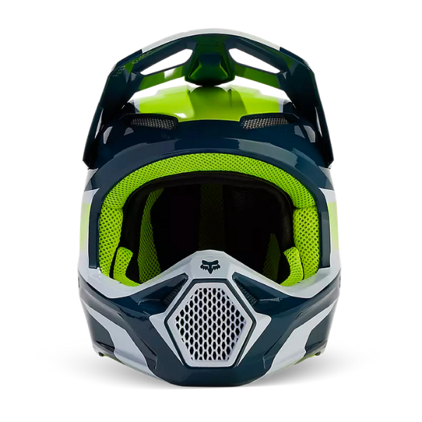 studio product photo of Fox Racing SKU 31372-203-2X, sizes XS to XXL for motocross helmet, dirt bike, motocross, off road.