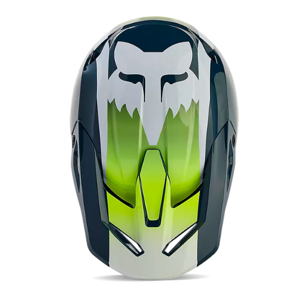 studio product photo of Fox Racing SKU 31372-203-2X, sizes XS to XXL for motocross helmet, dirt bike, motocross, off road.
