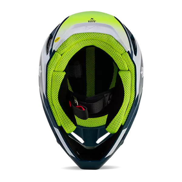 studio product photo of Fox Racing SKU 31372-203-2X, sizes XS to XXL for motocross helmet, dirt bike, motocross, off road.