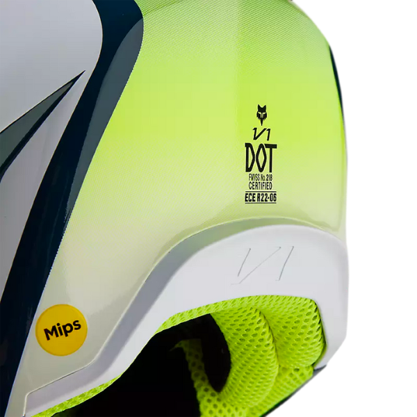 studio product photo of Fox Racing SKU 31402-203-Y for motocross helmet, dirt bike, motocross, off road.