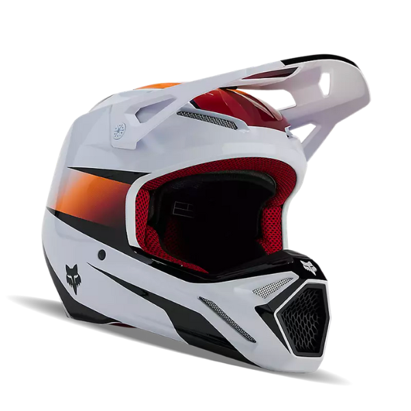 studio product photo of Fox Racing SKU 31372-058, sizes XS to XXL for motocross helmet, dirt bike, motocross, off road.