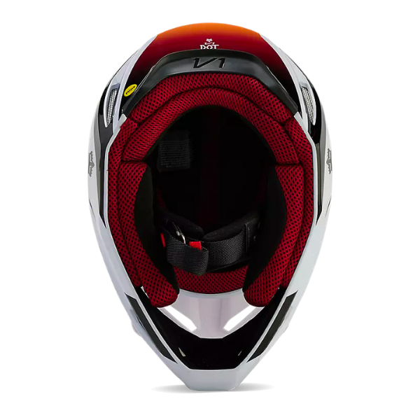 studio product photo of Fox Racing SKU 31372-058-2X, sizes XS to XXL for motocross helmet, dirt bike, motocross, off road.