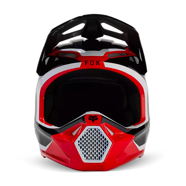 studio product photo of Fox Racing SKU 31370-110, sizes XS to XXL for motocross helmet, dirt bike, motocross, off road.