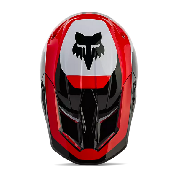 studio product photo of Fox Racing SKU 31370-110, sizes XS to XXL for motocross helmet, dirt bike, motocross, off road.