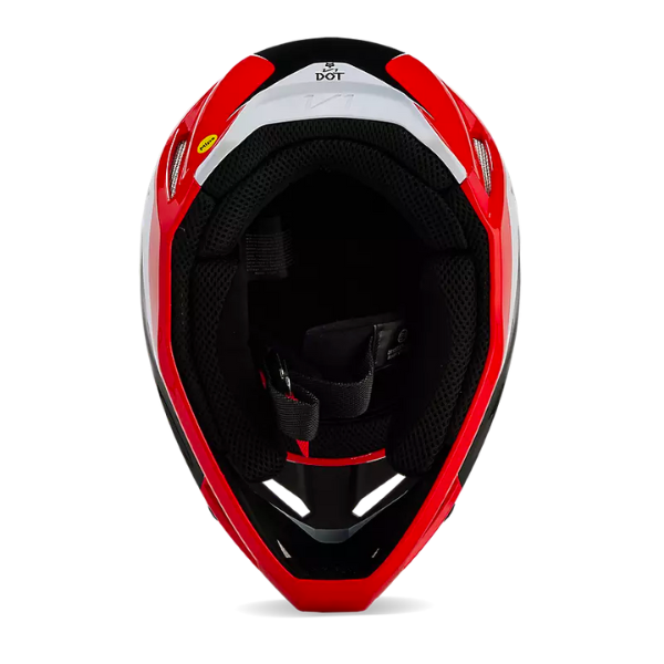 studio product photo of Fox Racing SKU 31370-002, sizes XS to XXL for motocross helmet, dirt bike, motocross, off road.