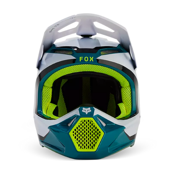 studio product photo of Fox Racing SKU 31370-551-2X, sizes XS to XXL for motocross helmet, dirt bike, motocross, off road.