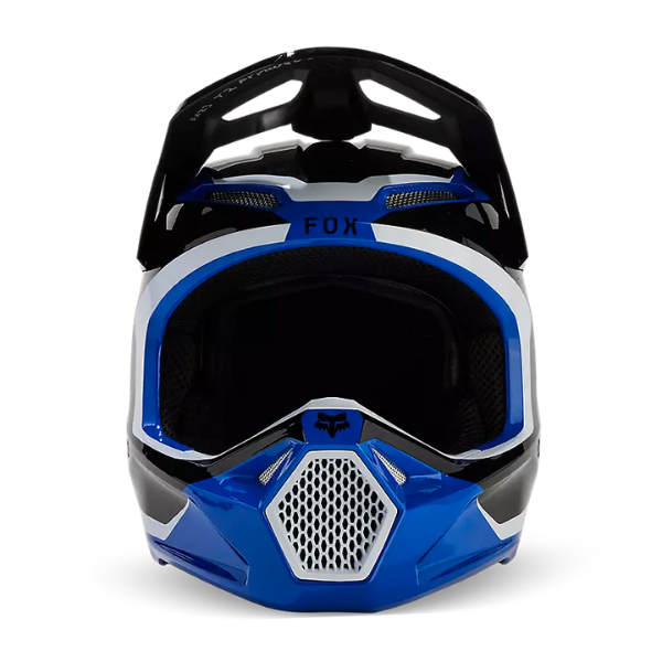 studio product photo of Fox Racing SKU 31370-110, sizes XS to XXL for motocross helmet, dirt bike, motocross, off road.