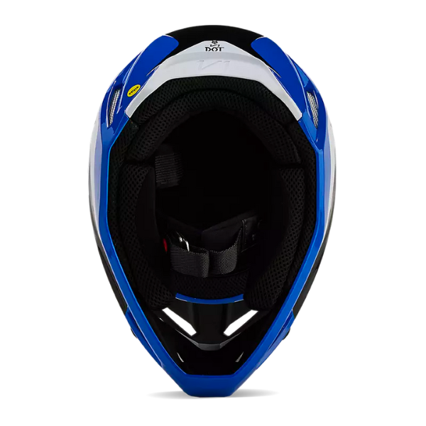 studio product photo of Fox Racing SKU 31370-110-2X, sizes XS to XXL for motocross helmet, dirt bike, motocross, off road.