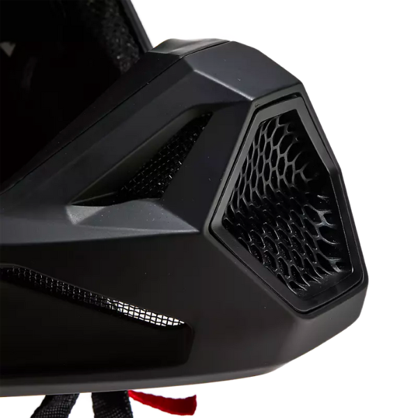 studio product photo of Fox Racing SKU 31369-001, sizes XS to XXL for motocross helmet, dirt bike, motocross, off road.
