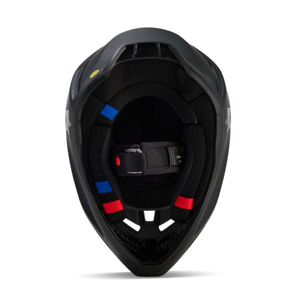 studio product photo of Fox Racing SKU 31365-255-2X, sizes XS to XXL for motocross helmet, dirt bike, motocross, off road.