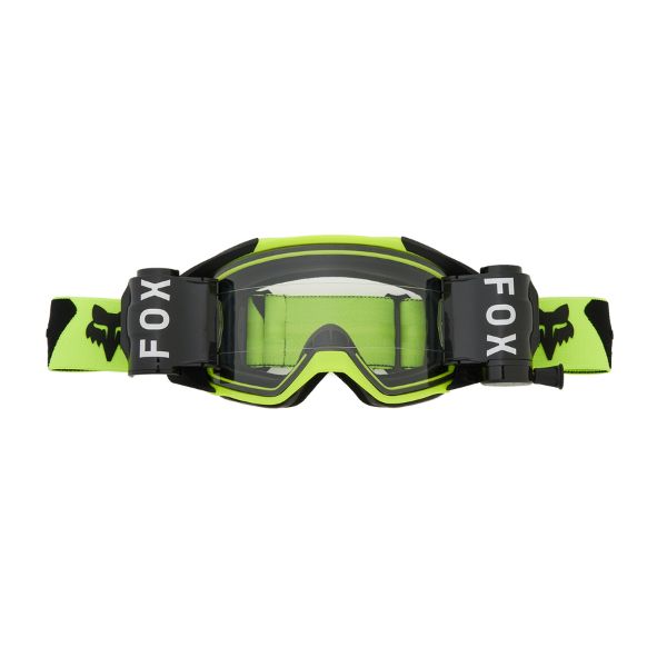 Fox Racing Vue Rolloff Goggle - detail of roll-off film cartridge and housing SKU 31354-001-OS