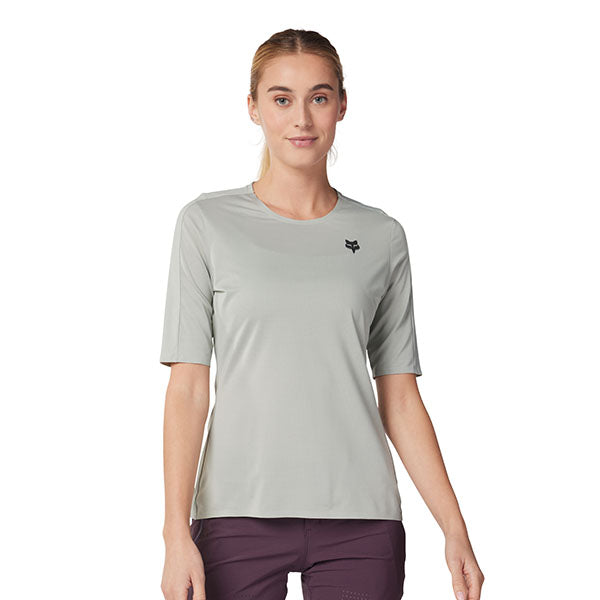 Product image of Fox Racing - Flexair Ascent Jersey (MTB) (Womens) SKU:32628-001-L | Sizes: SM–XL | Designed for Mountain Bike, BMX and E-Bike riders | Available at BTO Sports