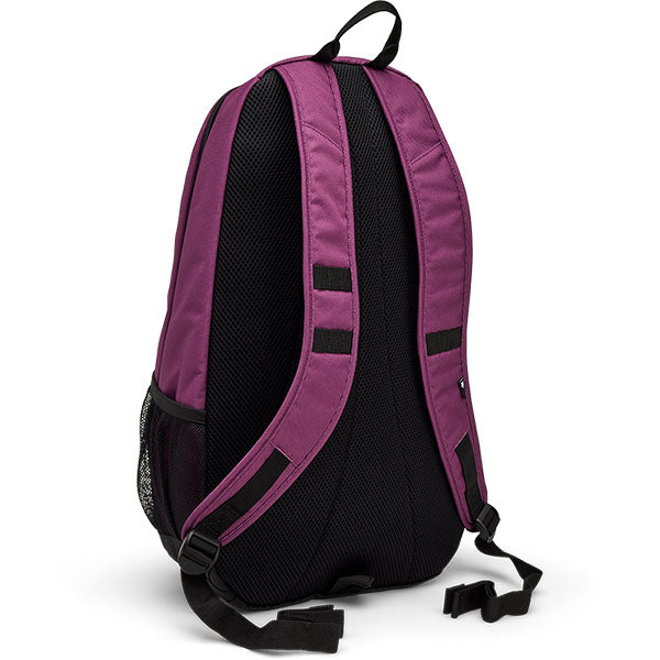 Fox Racing 180 Backpack SKU 32793 Sangria back view showing padded shoulder straps and back panel