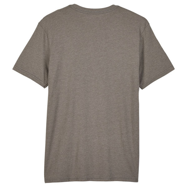High-resolution studio image of Fox Racing Fox x Pro Circuit Premium Tee; showing tee fit, printed graphics, and crew neckline; SKU 32001-001-S
