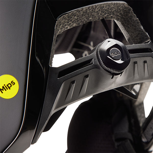 Product image of Fox Racing - Proframe RS Matte Black Helmet (MTB) SKU:31105-255-M | Sizes: SM, MD, LG | Designed for Mountain Bike, BMX and E-Bike riders | Available at BTO Sports