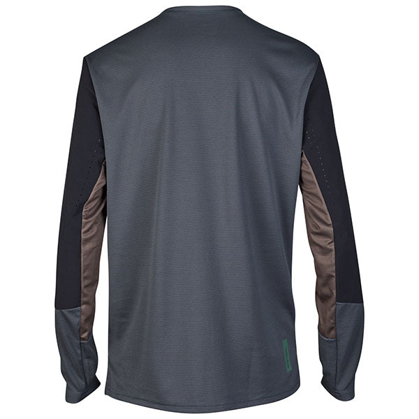 Product image of Fox Racing - Defend Long Sleeve Jersey (MTB) SKU:32367-103-L | Sizes: SM, MD, LG, XL, 2XL | Designed for Mountain Bike, BMX and E-Bike riders | Available at BTO Sports