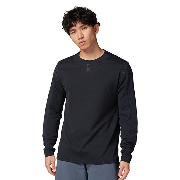 Product image of Fox Racing - Defend Long Sleeve Jersey (MTB) SKU:32367-103-S | Sizes: SM, MD, LG, XL, 2XL | Designed for Mountain Bike, BMX and E-Bike riders | Available at BTO Sports